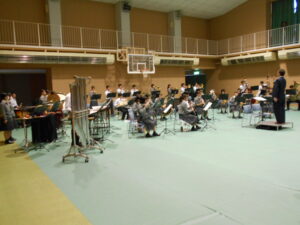 富山第一高等学校吹奏楽部によるコンサート
