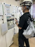 訓練中の様子