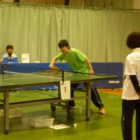 高等部普通科３年生の試合の様子